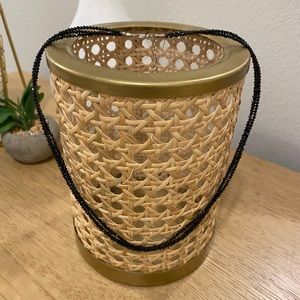 Round black spinel necklace